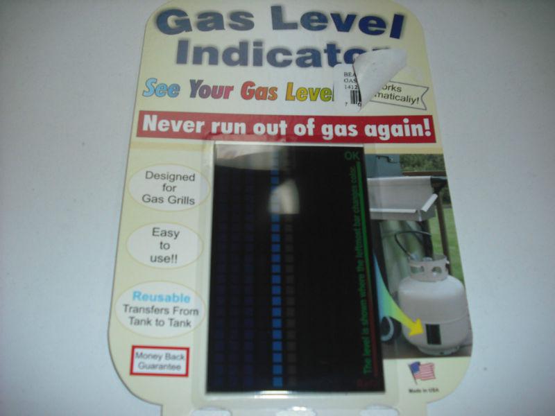 Rv - l.p. gas level indicator on  lp bottles / gas grill bottles - reusable!