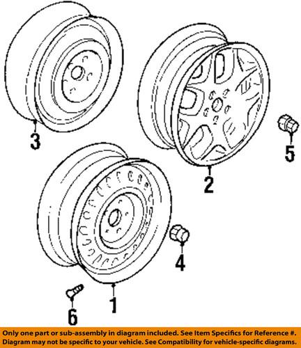 Dodge oem 5272988aa wheel, steel