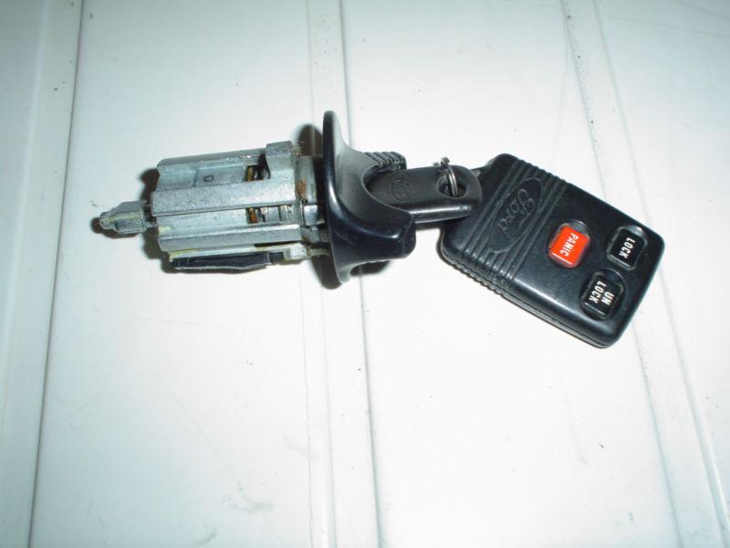 1995 ford explorer ignition starter lock cylinder oem w/ key & keyless entry 95'