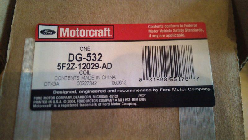 Motorcraft dg-532 ignition coil