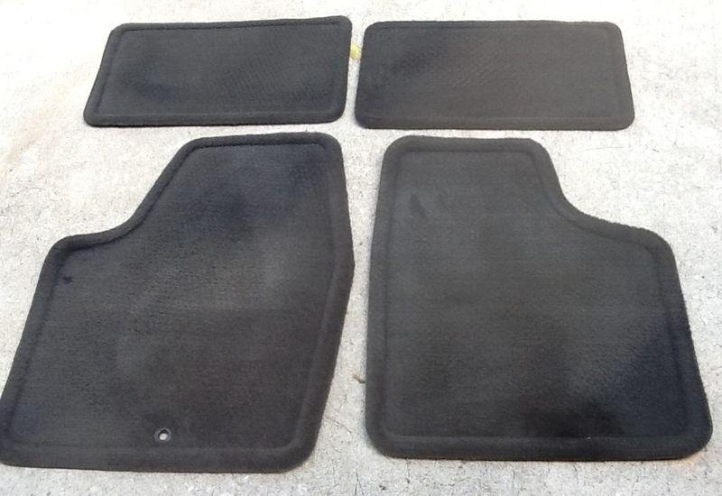 2011 2012 chevy impala floor mats black  used