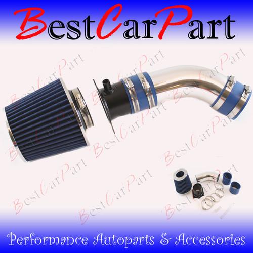 Bcp blue 98-05 vw passat 2.8l v6 short ram air intake induction kit + filter
