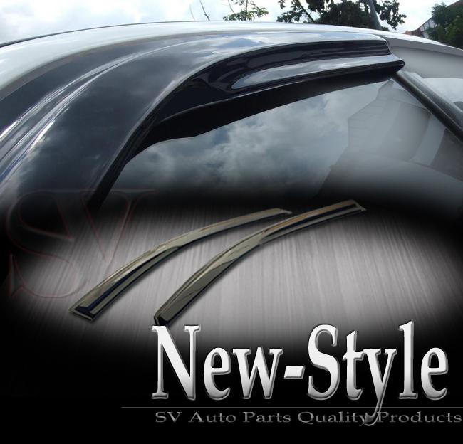 Jdm style window vent visors deflector shade 90-93 honda accord coupe/2door/2dr