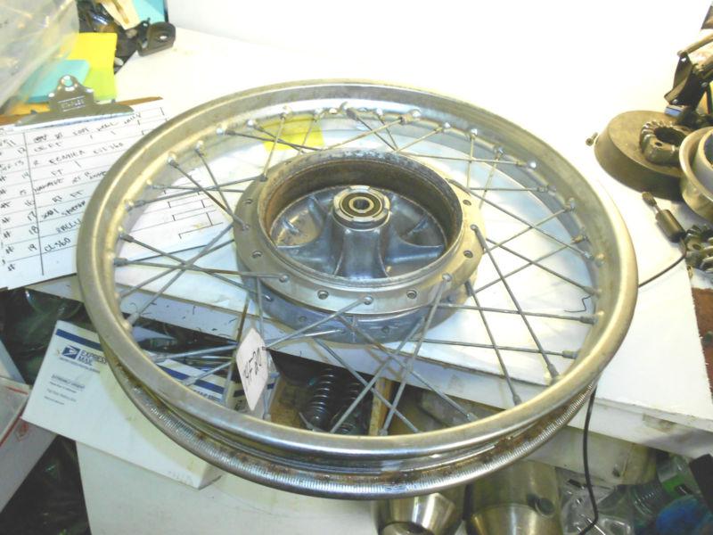 1975 honda cl360  front wheel