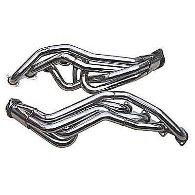 Pypes stainless steel mustang headers full-length polished 1 5/8" primaries