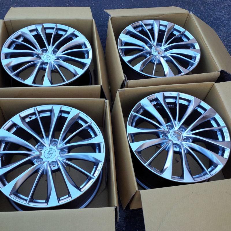 19''  infiniti  g37 g37s m35 m37 m45  m56 rims wheels enkie factory oem 2013 18