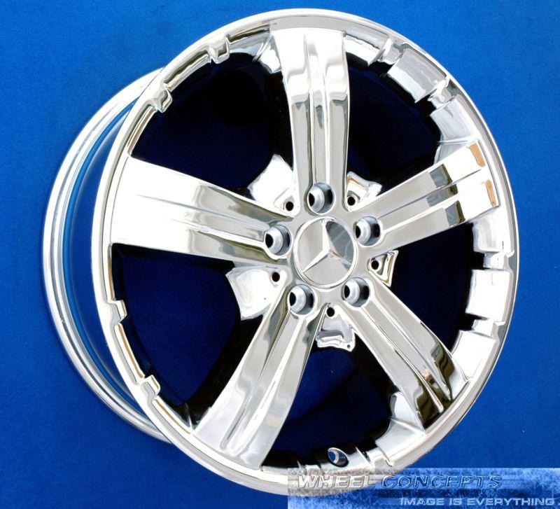 Mercedes gl320 gl450 18 inch chrome wheel rim exchange gl 450 320
