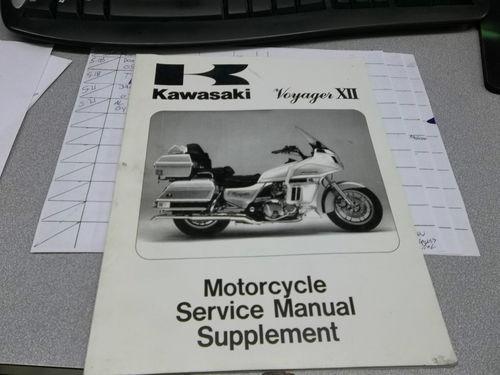 Oem kawasaki 1987-03 voyager xii service manual supplement