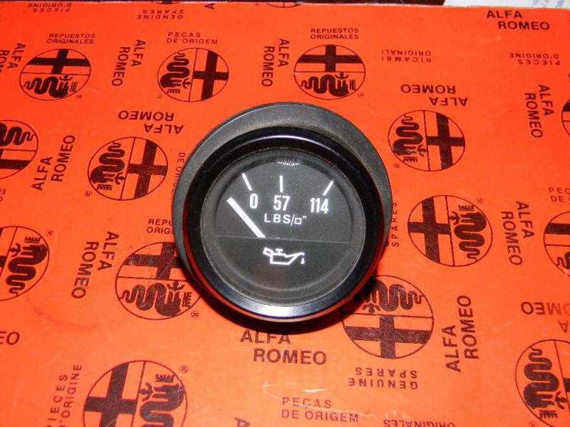 Alfa romeo spider jaeger oil pressure gauge