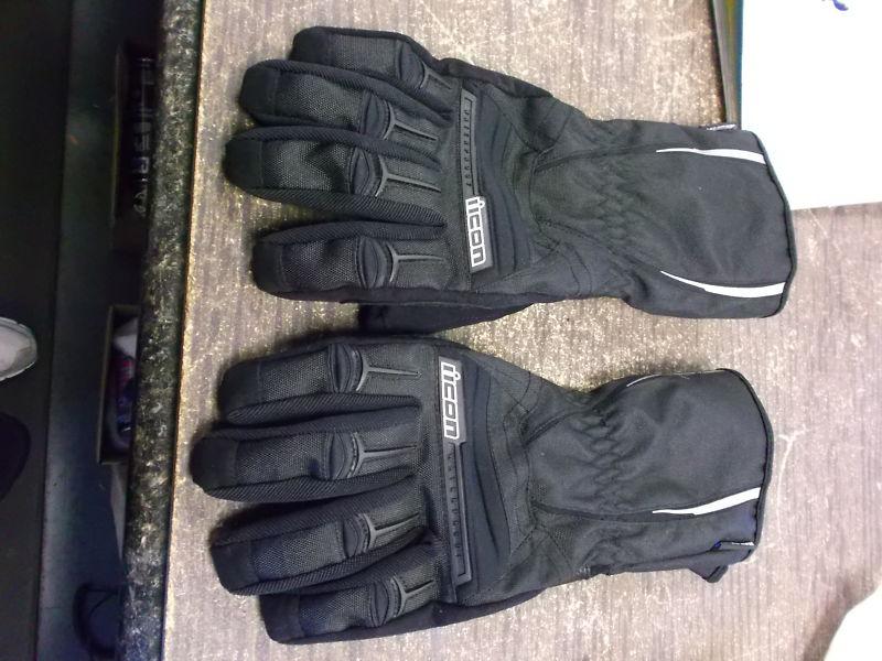 Icon motorsports black pdx glove size 3xl new out of package
