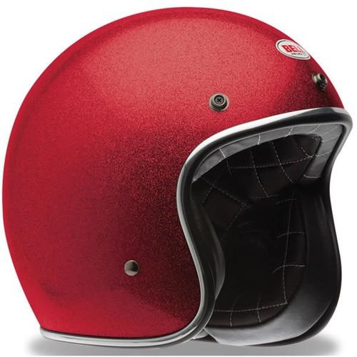 Bell custom 500 red flake helmet large new