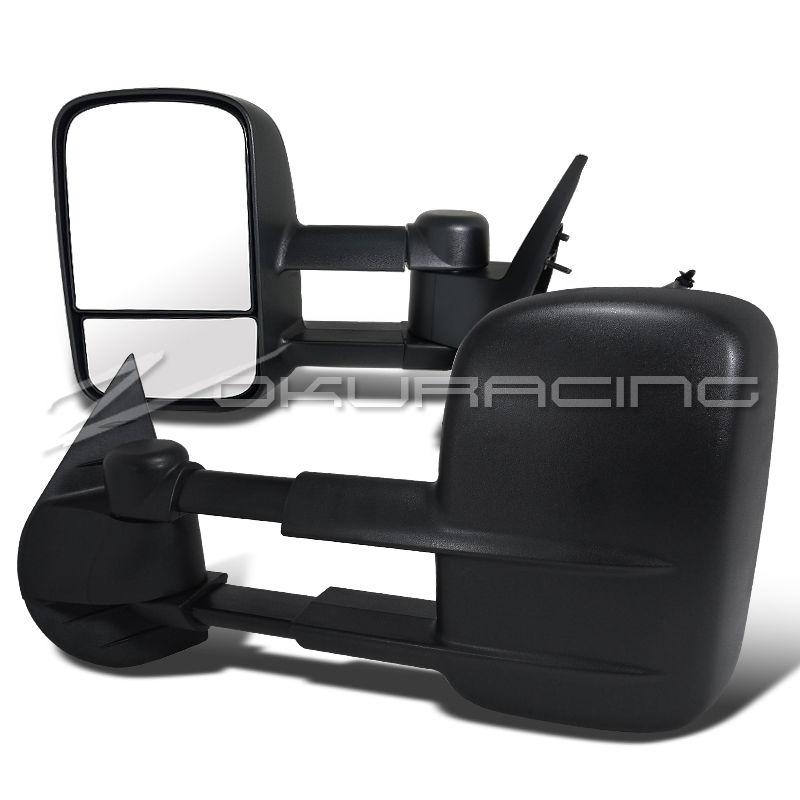 2007-2012 chevy silverado/sierra power heated towing tow hauling side mirrors