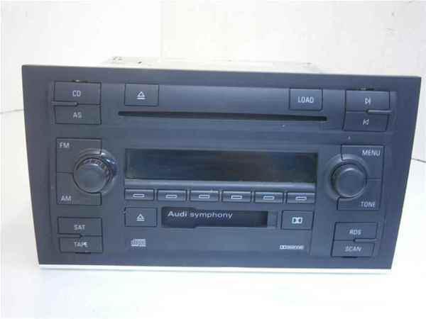 05-08 audi a4 cd cassette radio player oem lkq