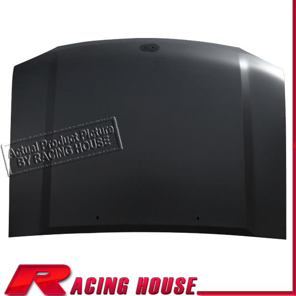 Front primered steel panel hood 2001-2004 nissan frontier replacement ni1230156