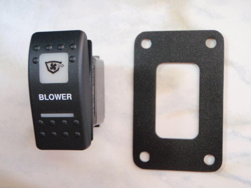 Blower motor switch psc panel   v1d1 black carling contura ii 2 white lighted
