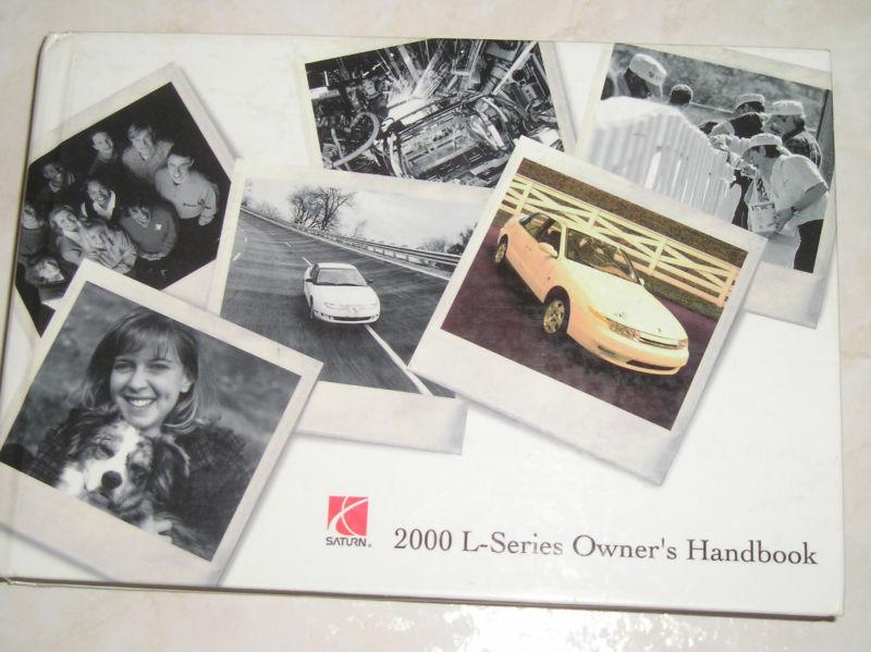 00 2000 saturn s series coupe * oem * owners owner's manual handbook book