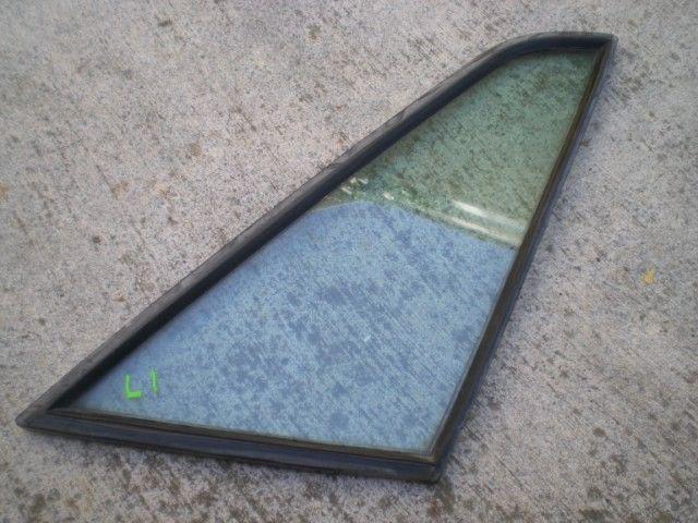 Porsche 911 quarter window glass fixed with seal driver (left) side