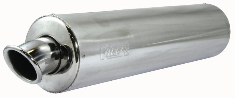 Viper aluminum round honda cbr900rr 96-99 bolt-on exhaust pipe can cbr-900rr