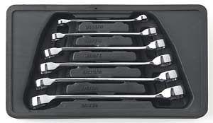 Gearwrench 81907 6 piece sae flare nut wrench set