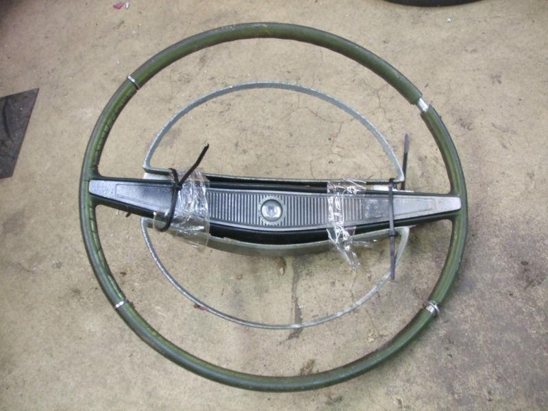 1963 chrysler steering wheel & horn ring