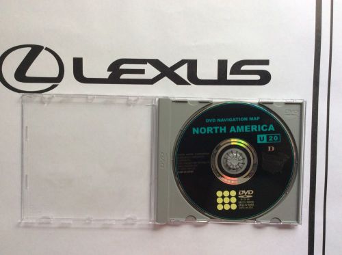 2006 lexus gs gs300 gs430 rx400h rx hybrid navigation dvd map u.s canada