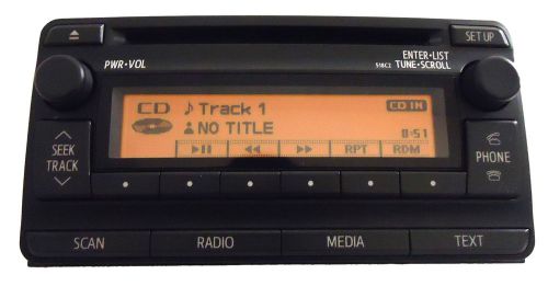 2012 toyota rav 4 never used in dash radio 86120-0r130