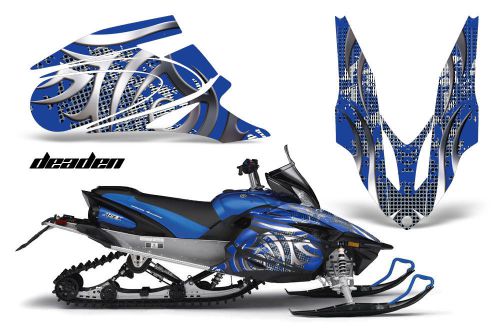 Yamaha apex graphic sticker kit amr racing snowmobile sled wrap decal 06-11 dead