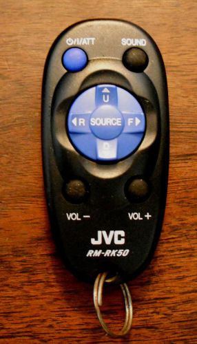 Jvc car/auto radio model rm-rk50 remote control &amp; radio case
