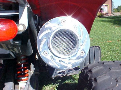 Billet power tip for honda 250ex / 250x atv exhaust made in usa