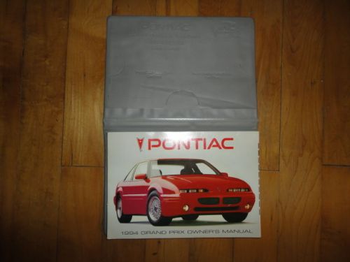 1994 pontiac grand prix owners manual