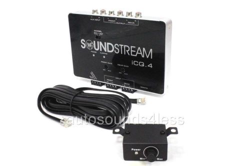 Soundstream icq.4 audio 4-channel oem integration line input high low converter