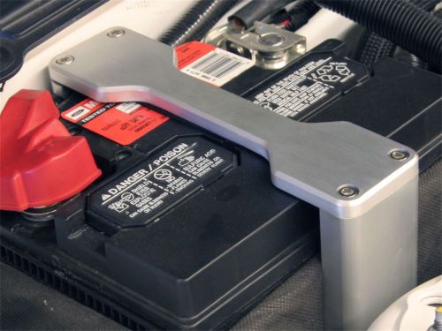 Drake off road jp-120013-bl battery hold down fits 97-06 wrangler (tj)
