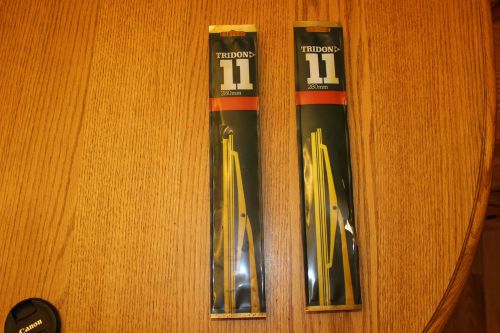 Vintage tridon 11&#034; 260mm wndshield wipers pair