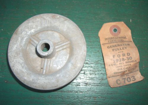 Nors 1928 - 1930 ford all models 4 cyl generator pulley