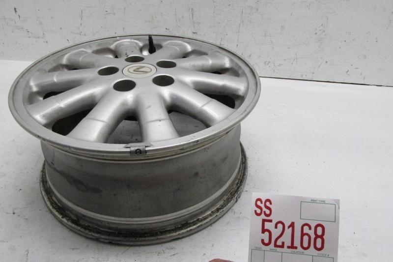 92 93 94 llexus sc400 16" inch alloy aluminum wheel rim oem 10 spoke rr used