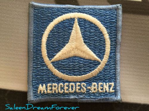 Mercedes benz embroidered patch frm 1980 slk sls amg gt mclaren gullwing 300sl