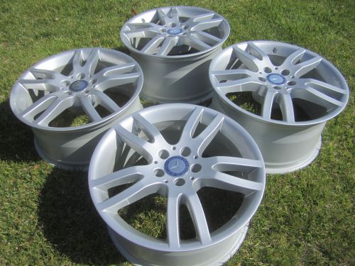 18 mercedes genuine factory wheels rims sl550 sl500 sl600 sl55 amg  85034