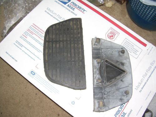 Harley davidson passenger floor board pads