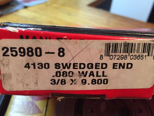 Manley pushrods big block 25980-8 4130 swedged end new in box (16 count)