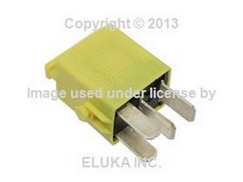 Bmw genuine multi purpose relay (4-prong) (yellow) e31 e32 e34 e36 e38 e39 e52