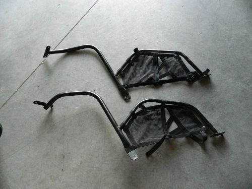 2008-2010 polaris rzr drivers side safety (roll) bar with net