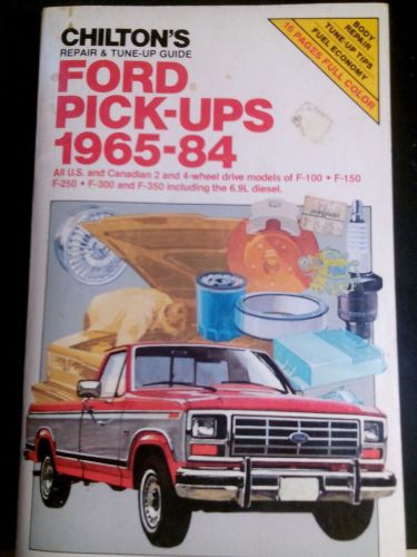 Ford pick-ups, 1965-84 : rtug by chilton automotive editorial staff (1984,...