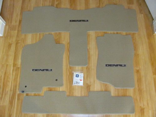 New lloyd mats 4pc floor mat set 2007-2010 gmc yukon denali base model tan