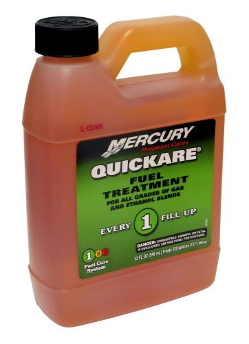 Mercury marine quickare fuel treatment (32 ounces/1 quart) 92-8m0058690