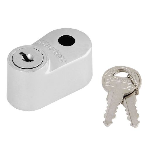 Master lock 262dat chrome lug nut style spare tire lock 2 keys new free shipping