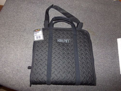 Nwt kolpin deluxe seat organizer briefcase black # 15510  15 x 15 new heavy duty