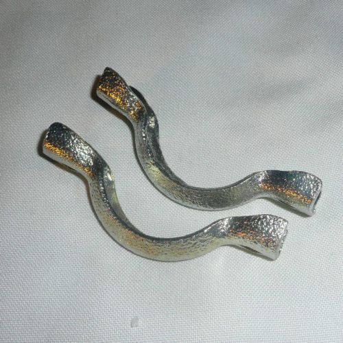 Citroen 2cv 6 deux chevaux ami 6 exhaust newly plated clamps