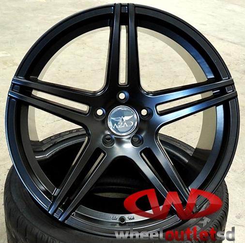 20" incurve style s5 concave black rims infiniti g37 g37s cts stag wheels 5x114