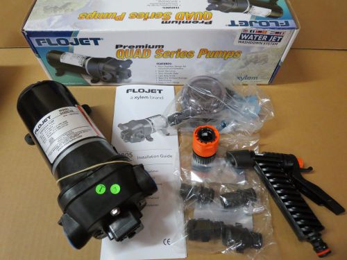 Flojet premium quad series pump water jet  washdown system #04325143l