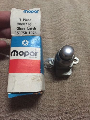 Nos mopar 1960-1961&amp; 68-69 conv valiant dart glovebox latch with no key 2080736